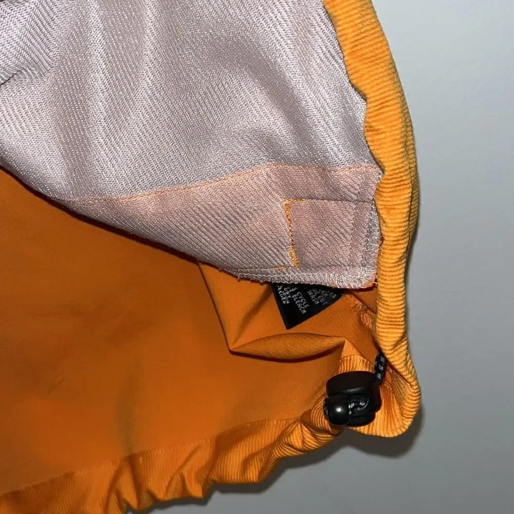Greg Norman Orange Arrowhead waterproof SS golf jacket M Littleton Colorado CO